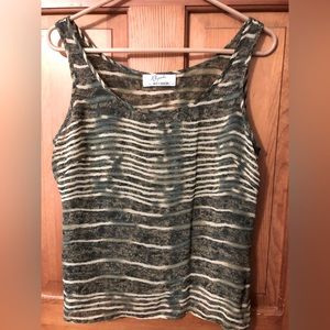 Cute chiffon tank top